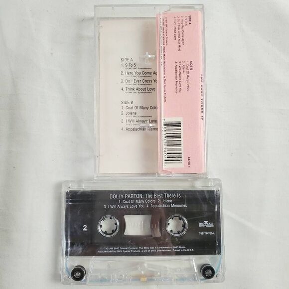 Dolly Parton – The Best There Is Cassette Album 1987 BMG Special Products - Picture 2 of 2